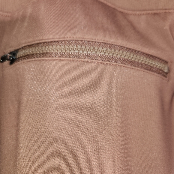 Athleta Venice Pant Brown Size XL Split Flare Pockets & Zip Pockets Wide Leg - Picture 10 of 16